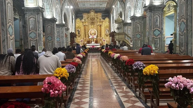 Conozca los horarios de las misas en la Catedral