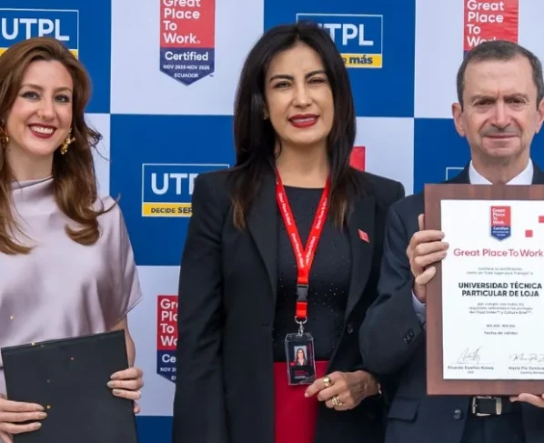 LOGRO. UTPL valida su modelo de gestión humana con la certificación Great Place to Work