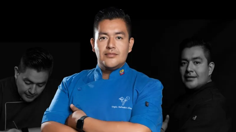 CREADOR. Cristian Salvador Álvarez Pucha, chef ecuatoriano y creador del proyecto “Cocina Conmigo”.