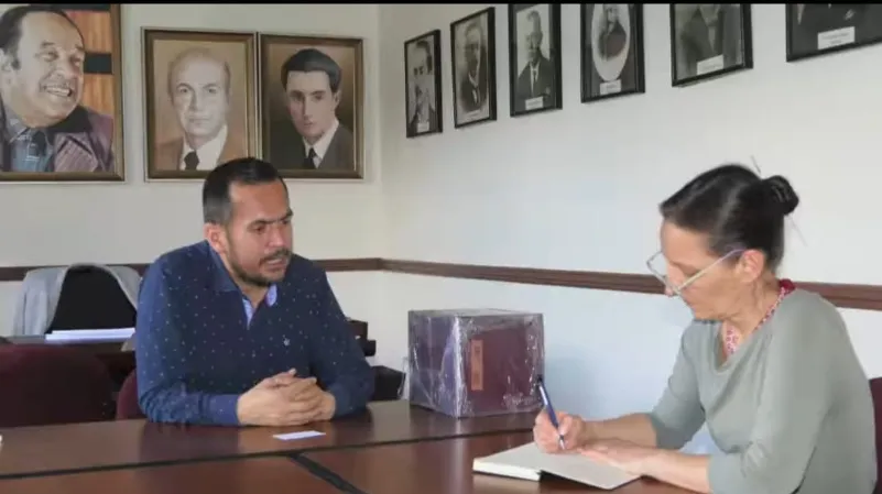 REACTIVACIÓN. Julio Espinoza, director de la Casa de la Cultura Núcleo de Loja, reactiva el ámbito cultural del sur del país.