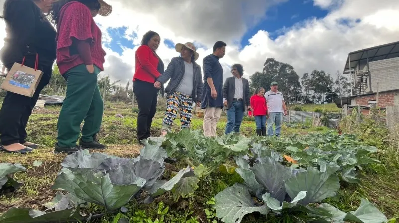 PROYECTO. Productores rurales participarán en las ecoferias en distintos puntos de la ciudad de Loja.