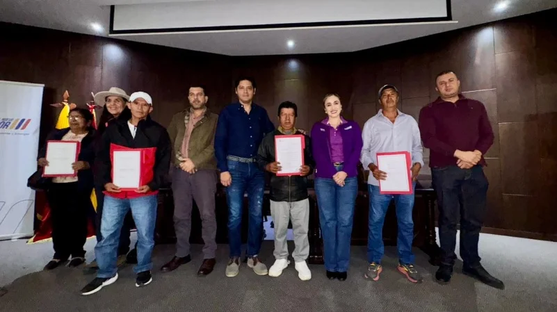 PROYECTOS. Estas acciones permiten a gobiernos locales impulsar proyectos que fortalecen acceso al agua y producción agrícola.