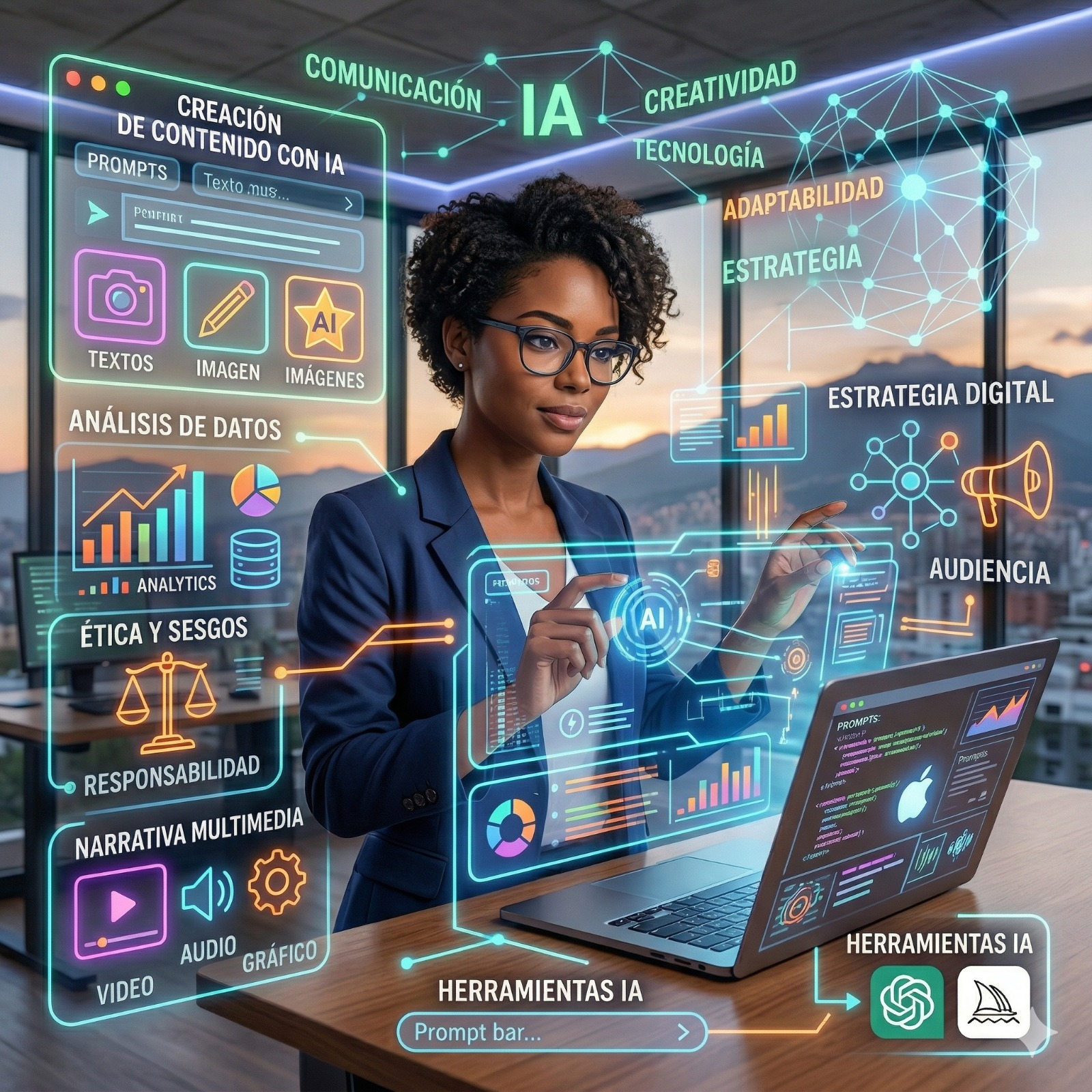 MAESTRÍA. El programa busca formar profesionales competitivos en las nuevas tendencias digitales.